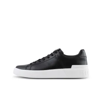 BALMAIN Skateboard Shoes Women's Low Top Black