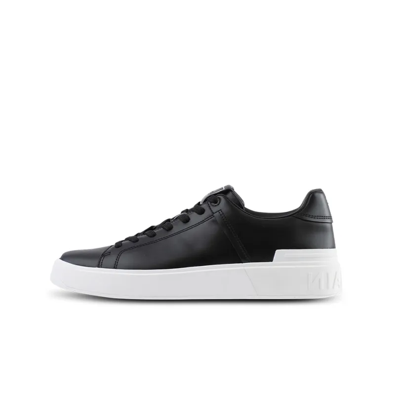 BALMAIN Skateboard Shoes Women's Low Top Black-0