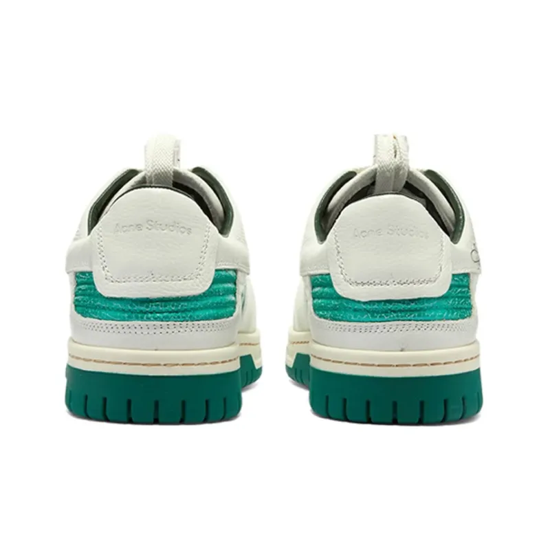 Acne Studios Stylish Skateboarding Shoes Women's White Green-3