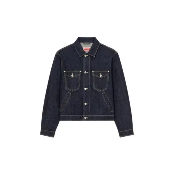 KENZO Denim Jackets Men Ink