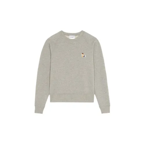 Maison Kitsune Back To Series Sweatshirts Women's Gray