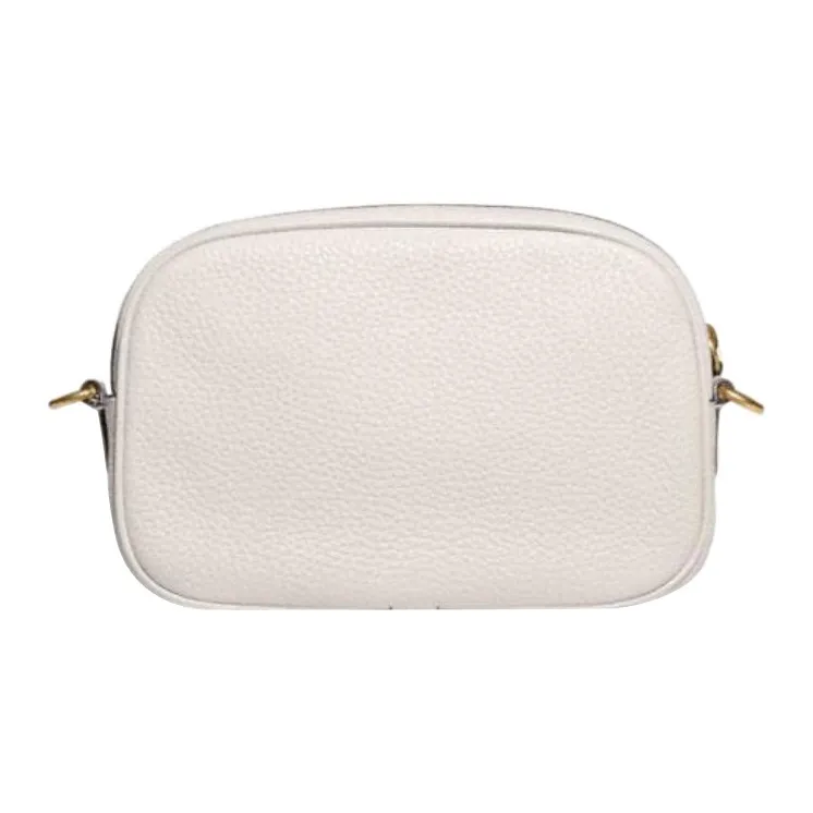 COACH Jamie Extremely Soft Textured Leather Camera Bag Shoulder Bag Crossbody Bag Small Size Women's Chalk White-2