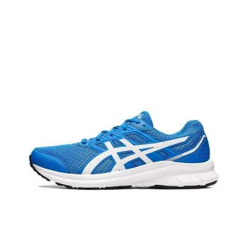 Asics Jolt 3 Cushioned Anti-Slip Wear-Resistant Breathable Lightweight Low-Top Running Shoes Men's Blue White 4E-Width