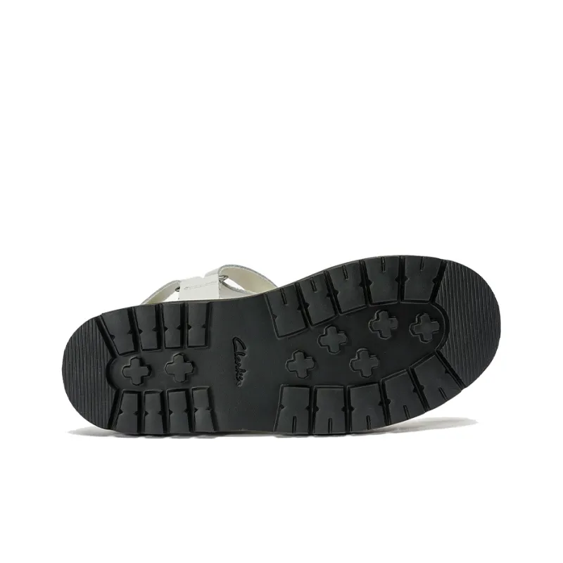 Clarks Fashion Sandal Women's White-4