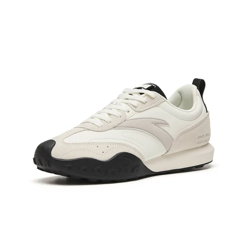 Anta Cushioning Anti Slip And Wear Resistant Low Top Life And Leisure Men's White Black-2
