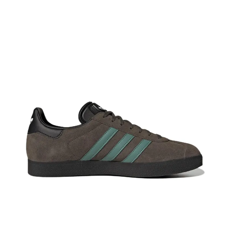 Adidas Gazelle Olive Green Black-1