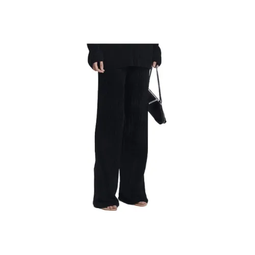 DION LEE Casual Pants Unisex Black