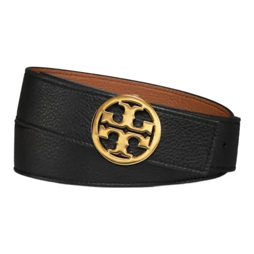 TORY BURCH Leather Belts Women's Black/Brown