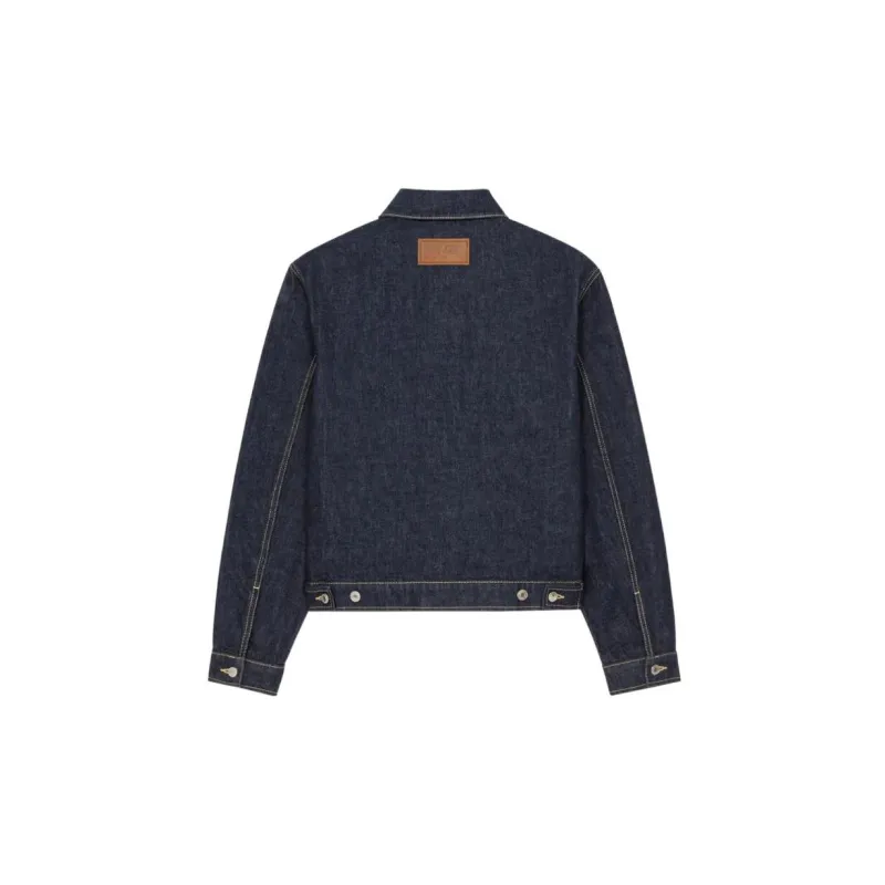 KENZO Denim Jackets Men Ink-2
