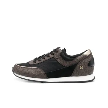 MICHAEL KORS Callan Anti-Slip Wear-Resistant Low-Top Casual Shoes Women's Black Brown
