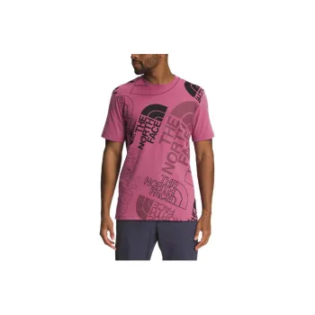 THE NORTH FACE T Shirts Men Fuchsia