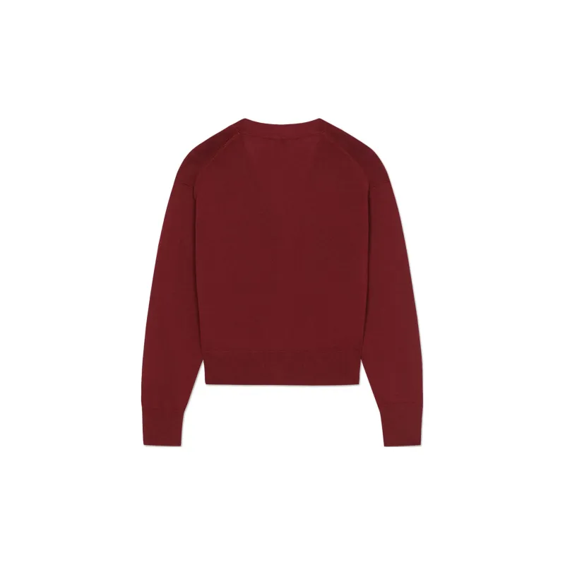 KENZO Tiger Tail Series Knitwear Women's Burgundy-1