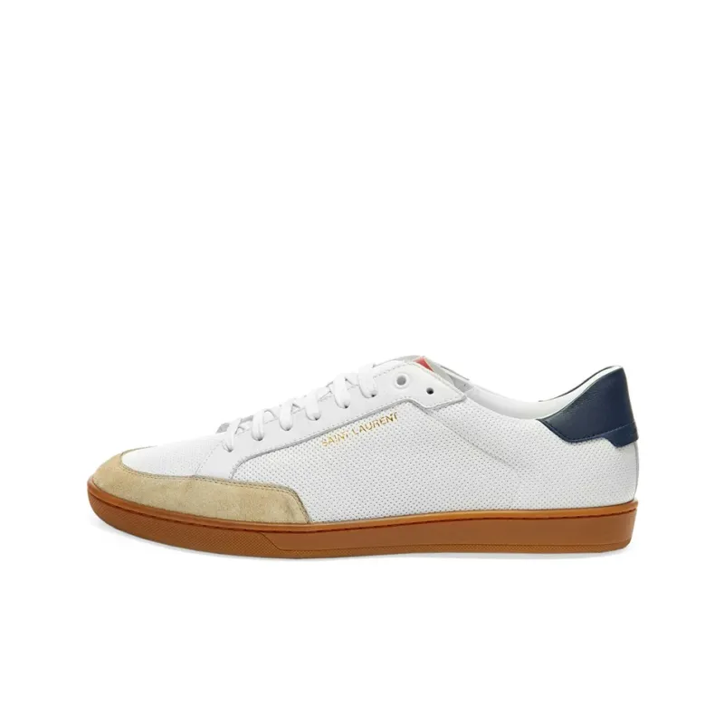 SAINT LAURENT Court Classic SL/10 Optic White-0