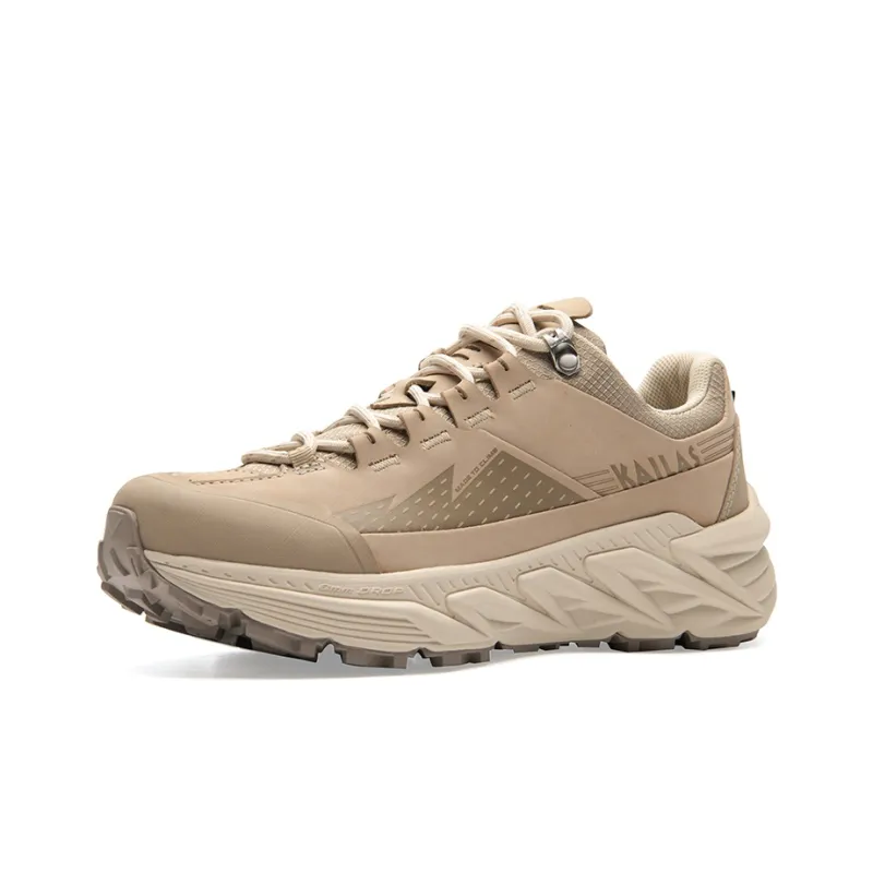 KAILAS Mountain Hiking Collection Slip Resistant Breathable Water Resistant Low Top Running Shoes Women's Brown-1