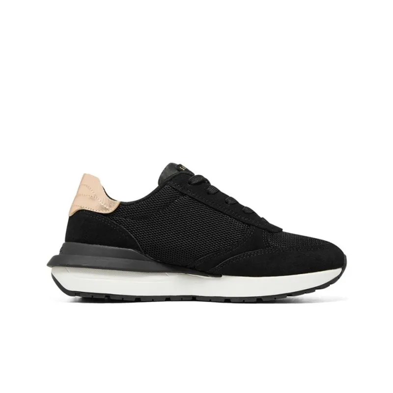Skechers HALOS Casual Shoes Women's Low Top Black/Gold-1