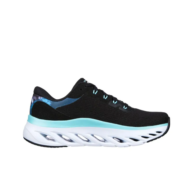 Skechers Arch Fit Series Casual Shoes Women's Low-Top Black/Blue-1