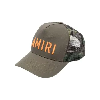 AMIRI Arts Stencil Trucker Hat