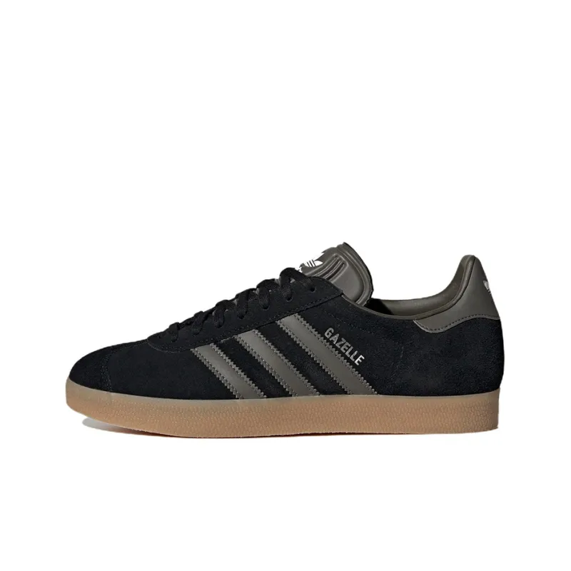 Adidas Gazelle Black Olive Gum-0