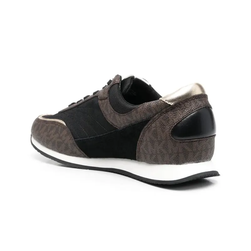 MICHAEL KORS Callan Anti-Slip Wear-Resistant Low-Top Casual Shoes Women's Black Brown-3