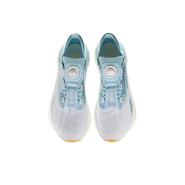 LINING Absolute Phantom 1.0 Running Shoes Men Low Top Light Ice Blue/Standard White-3