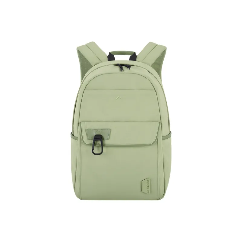 BAGSMART Fabric Backpack Large Size Unisex Black/Lemon/Light Green-4
