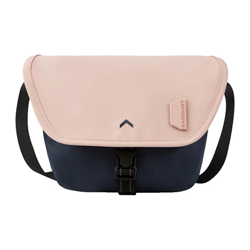 BAGSMART Oxford Messenger Bag Shoulder Bag Crossbody Bag Small Size Unisex Multicolor-4