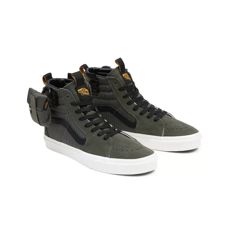 Sk8 Vans Hi Community 'Tactical Utility Grape Leaf'-2