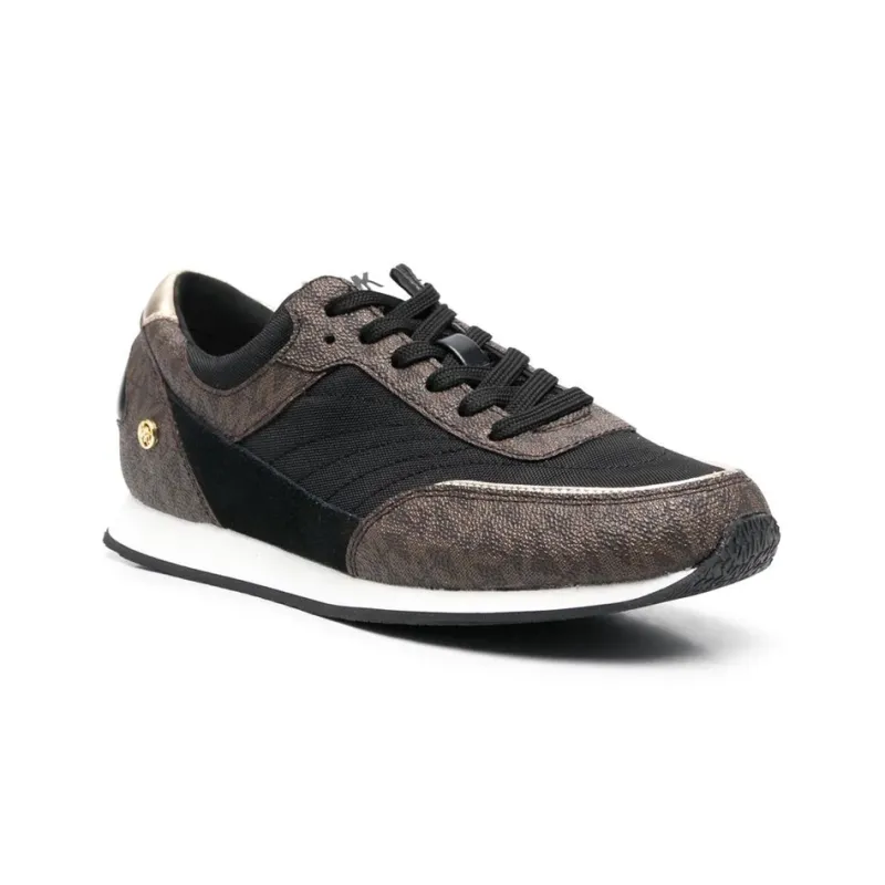 MICHAEL KORS Callan Anti-Slip Wear-Resistant Low-Top Casual Shoes Women's Black Brown-2
