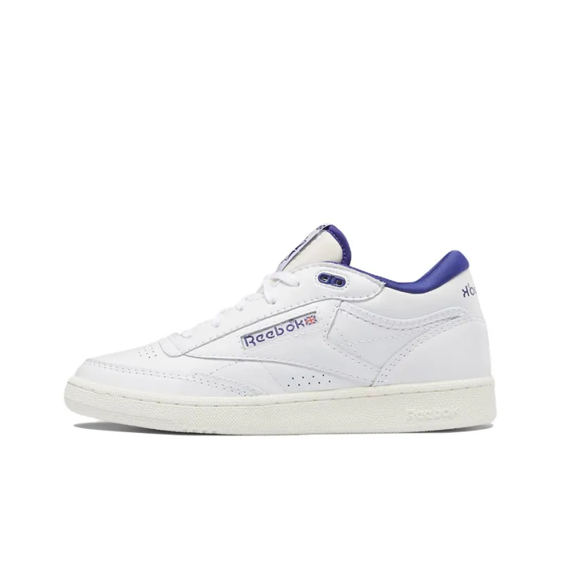 Reebok Club C Mid 2 Vintage 'White Bold Purple'-0