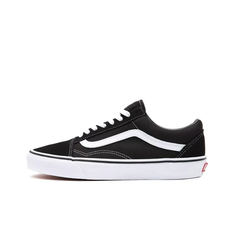 Vans Old Skool Wide 'Black White'-0