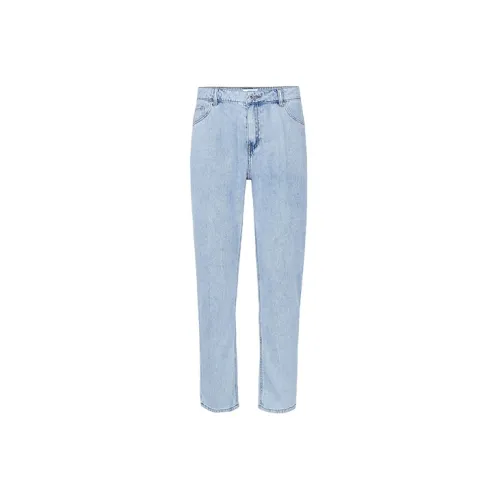 URBAN REVIVO Jeans Men Light Blue