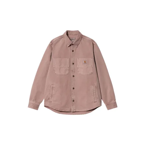 Carhartt WIP Denim Jackets Men Dusty Pink