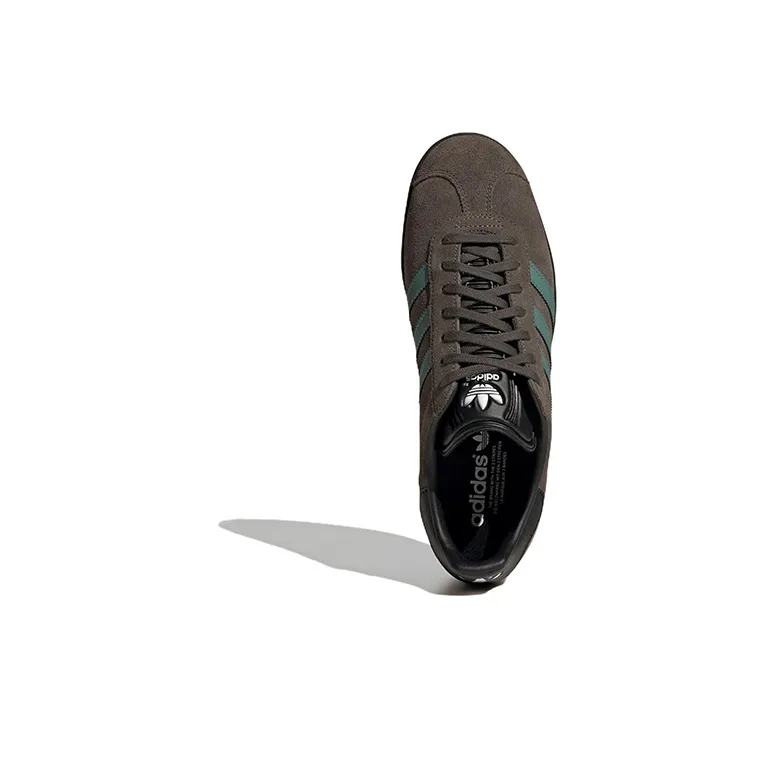 Adidas Gazelle Olive Green Black-4