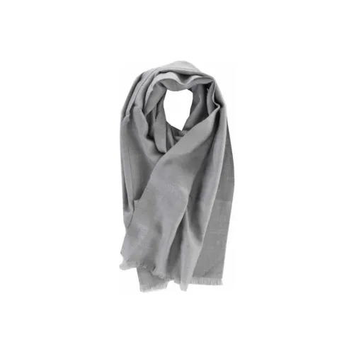 EMPORIO ARMANI Knit Scarves Unisex Gray