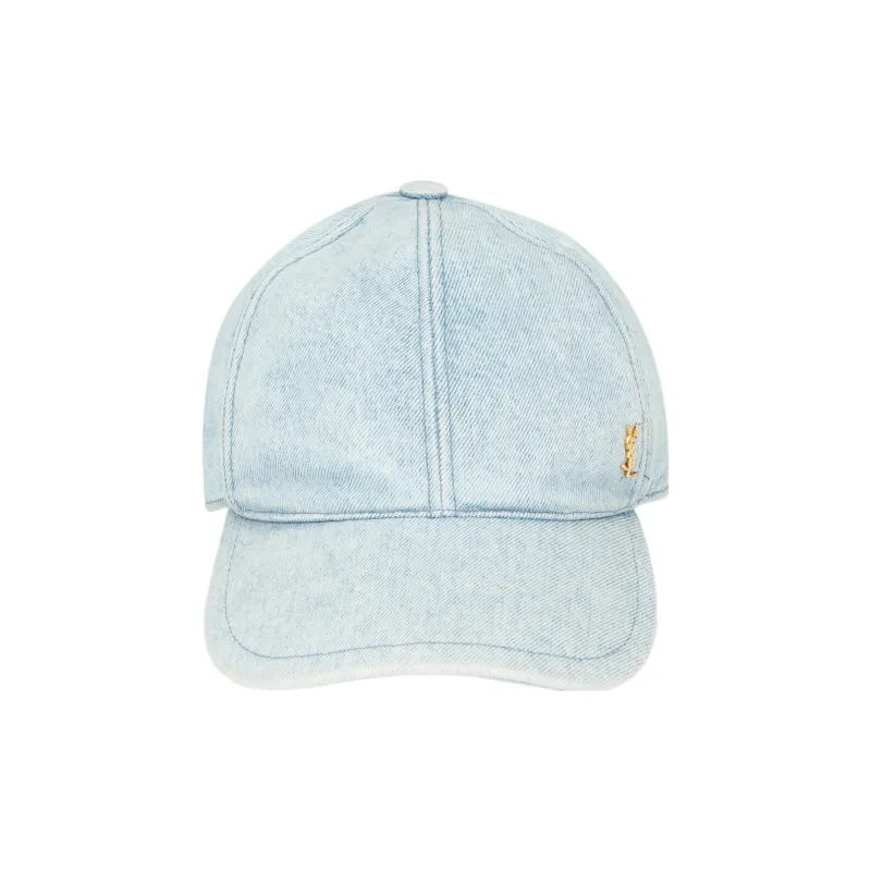 SAINT LAURENT Baseball Caps Women's Blue-1