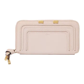 Chloe Marcie Grained Calfskin Wallet Women's