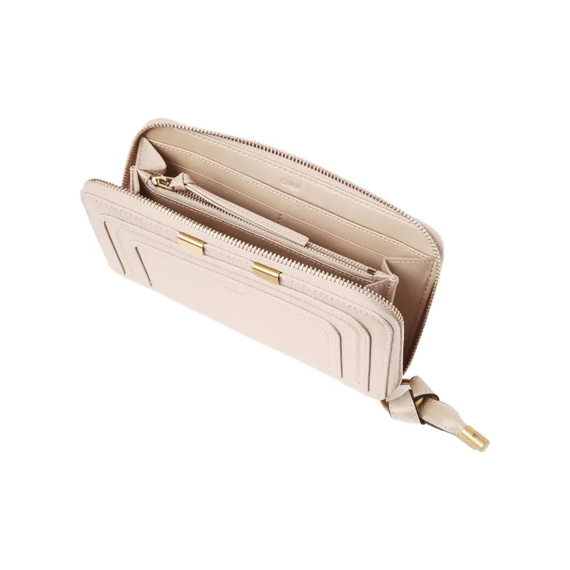 Chloe Marcie Grained Calfskin Wallet Women's-2