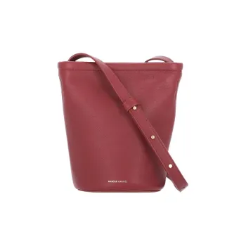 MANSUR GAVRIEL Calfskin Bucket Bags Crossbody Bag Shoulder Bag Women's Red