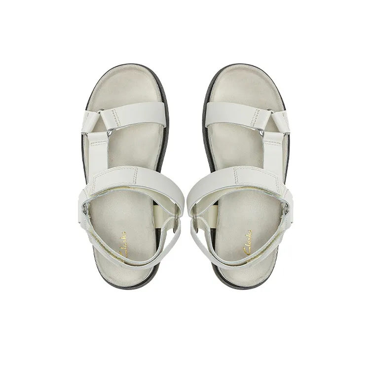 Clarks Fashion Sandal Women's White-3