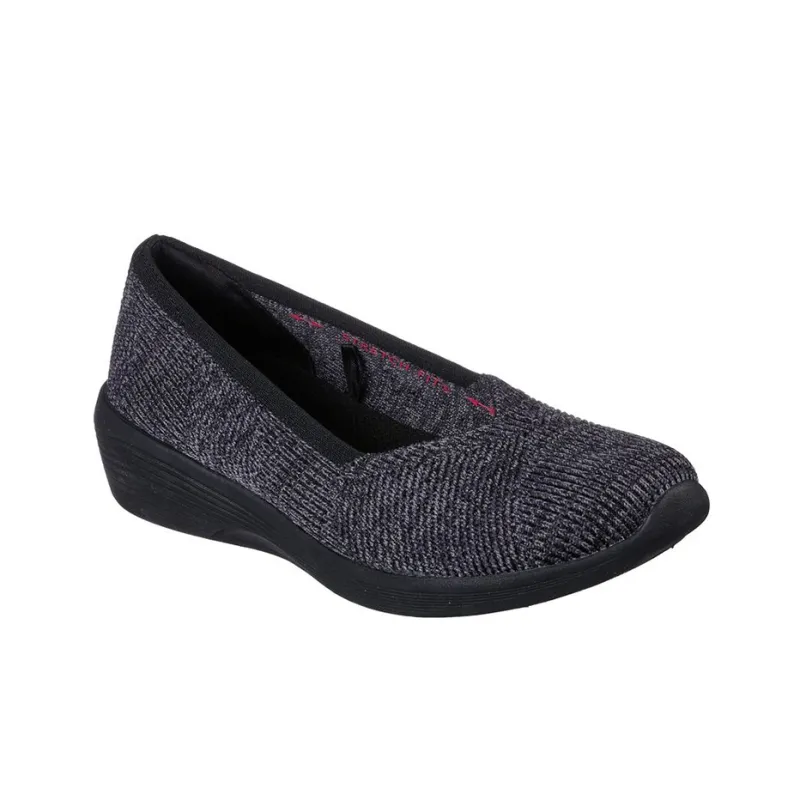 Skechers Arya Casual Shoes Women's Low-Top Black-2