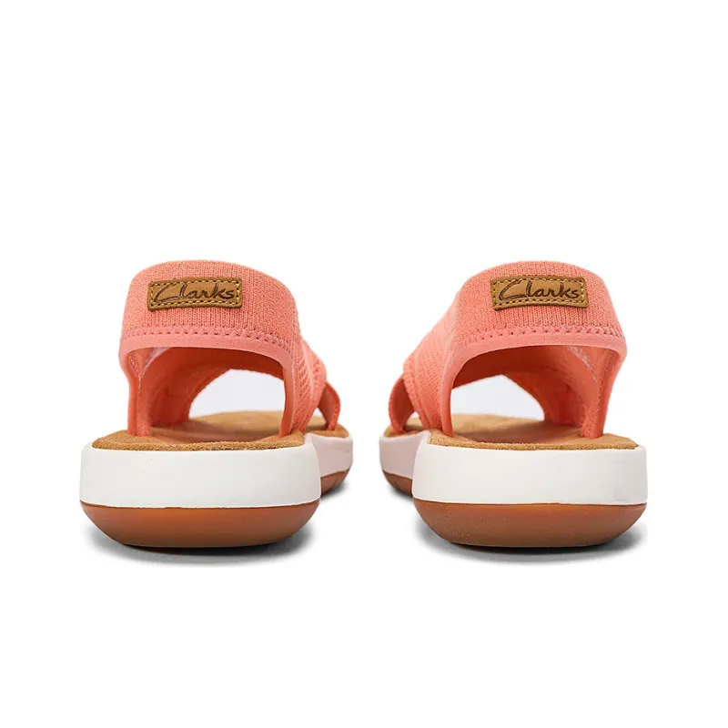 Clarks Fashion Sandal Women's Light Coral Red-2