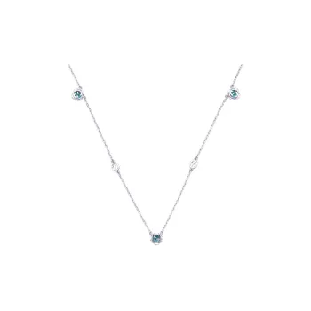 GUCCI Classic Double G Necklace Collection Necklaces Women's Silver
