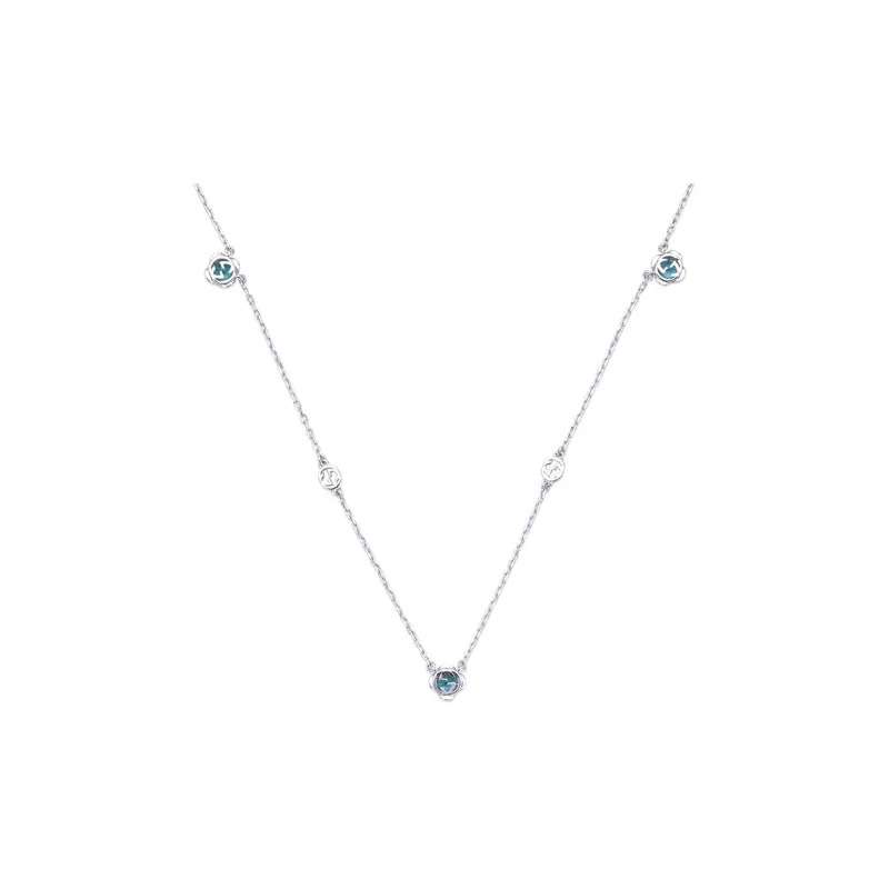 GUCCI Classic Double G Necklace Collection Necklaces Women's Silver-0