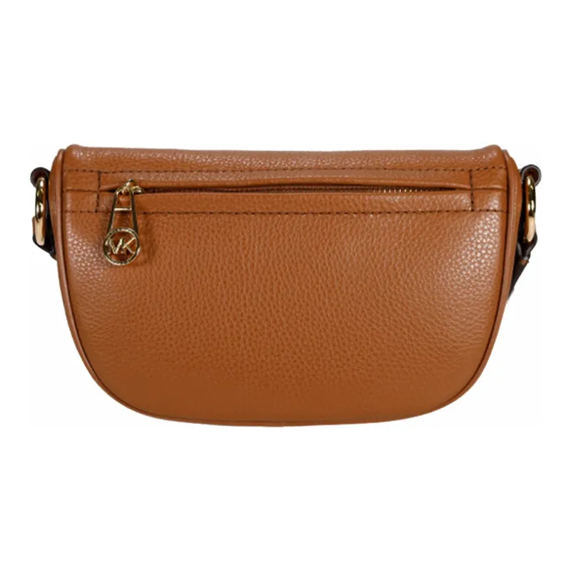 MICHAEL KORS Cow Leather Fanny Pack Medium Size Women's Brown-1
