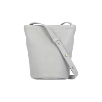 MANSUR GAVRIEL Calfskin Bucket Bags Crossbody Bag Shoulder Bag Women's Gray