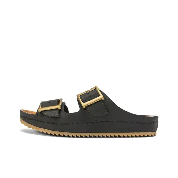 Clarks Abrasion Resistant Slide Slippers Women's Black