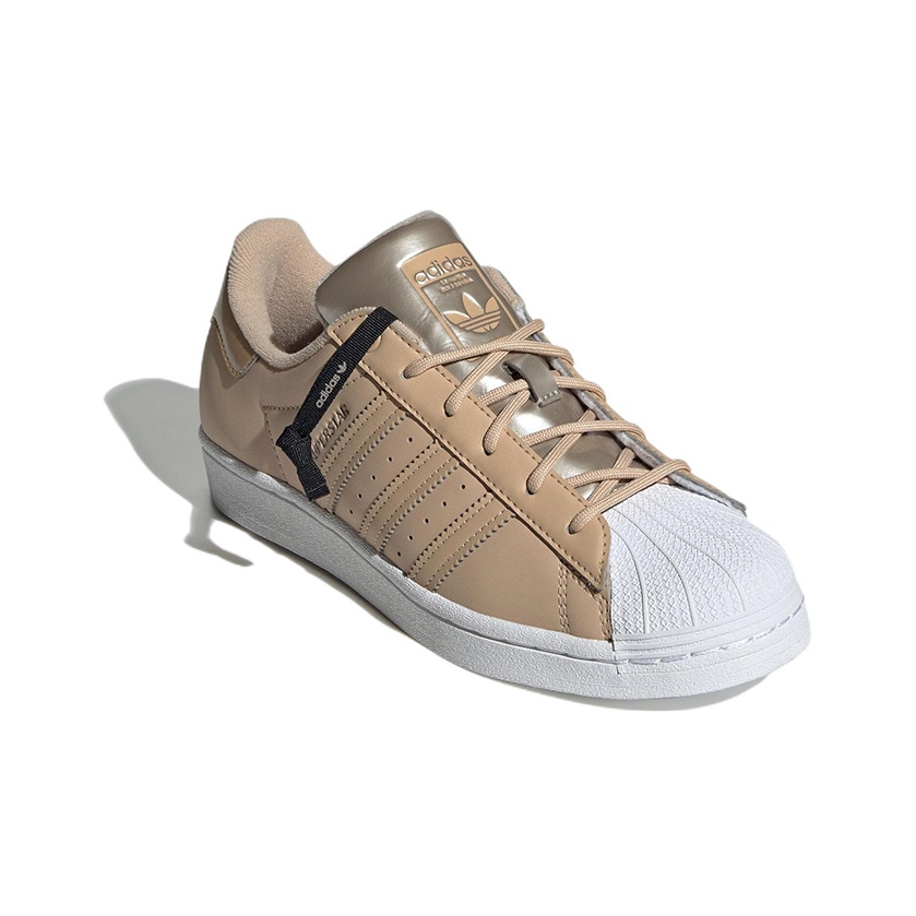 Superstar Women s Adidas Originals Magic Beige Gold Women s POIZON