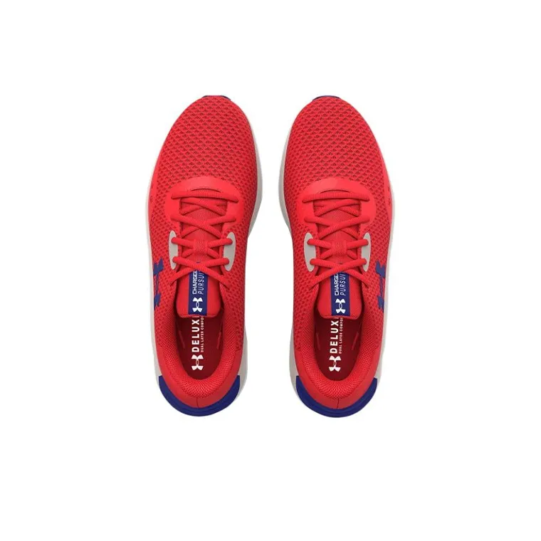 Under Armour Charged Pursuit 3 'Bolt Red Bauhaus Blue'-3