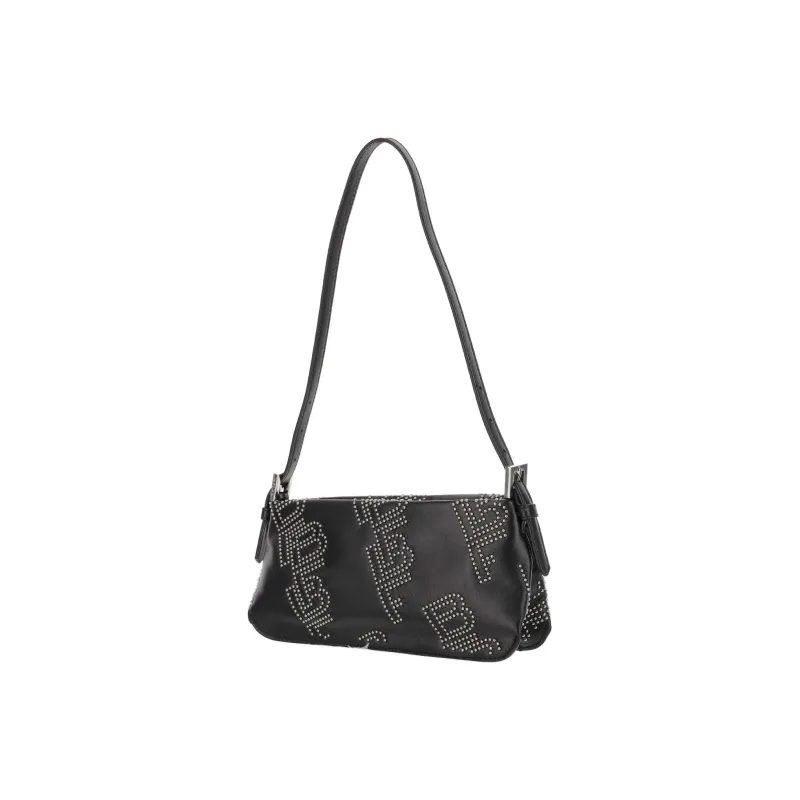By Far Monogram Stud Shoulder Bag-1