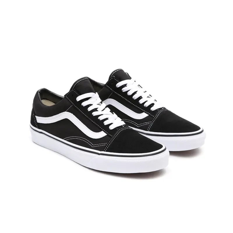 Vans Old Skool Wide 'Black White'-2